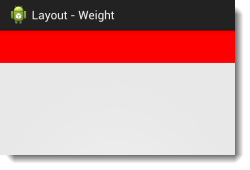 Layout weight