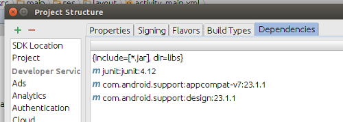 Android Design Support Library の利用方法