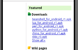 Python for Android インストール