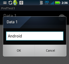 Android Prefence