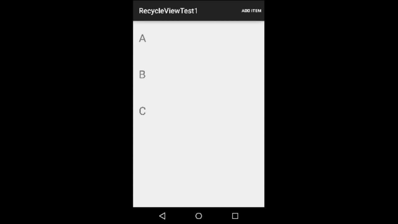 Recyclerview ユーザーインターフェイス Android 開発入門